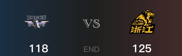 广厦vs北京战报： 广厦125-118击溃北京 胡金秋17分周琦31分